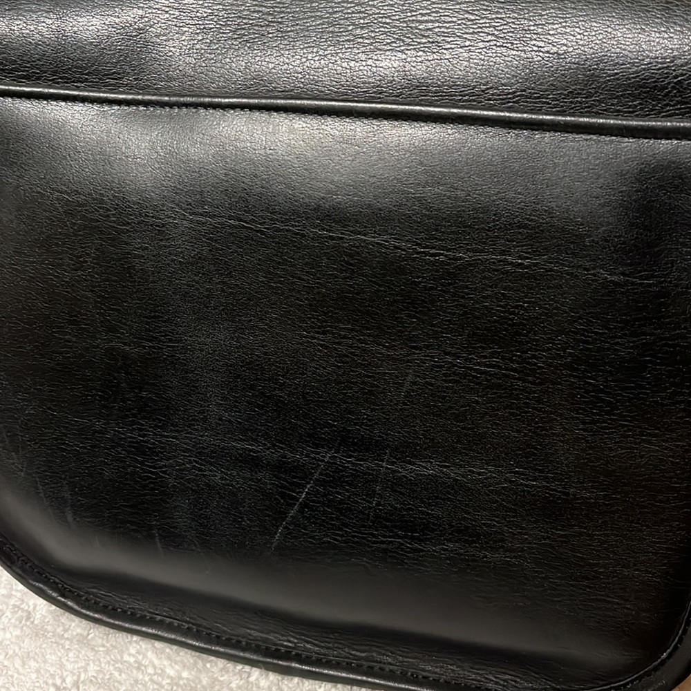 Rare Vintage Coach Saddle Bag Classic Flap 1970's Creed No Serial # Made in NYC - Picture 2 of 14